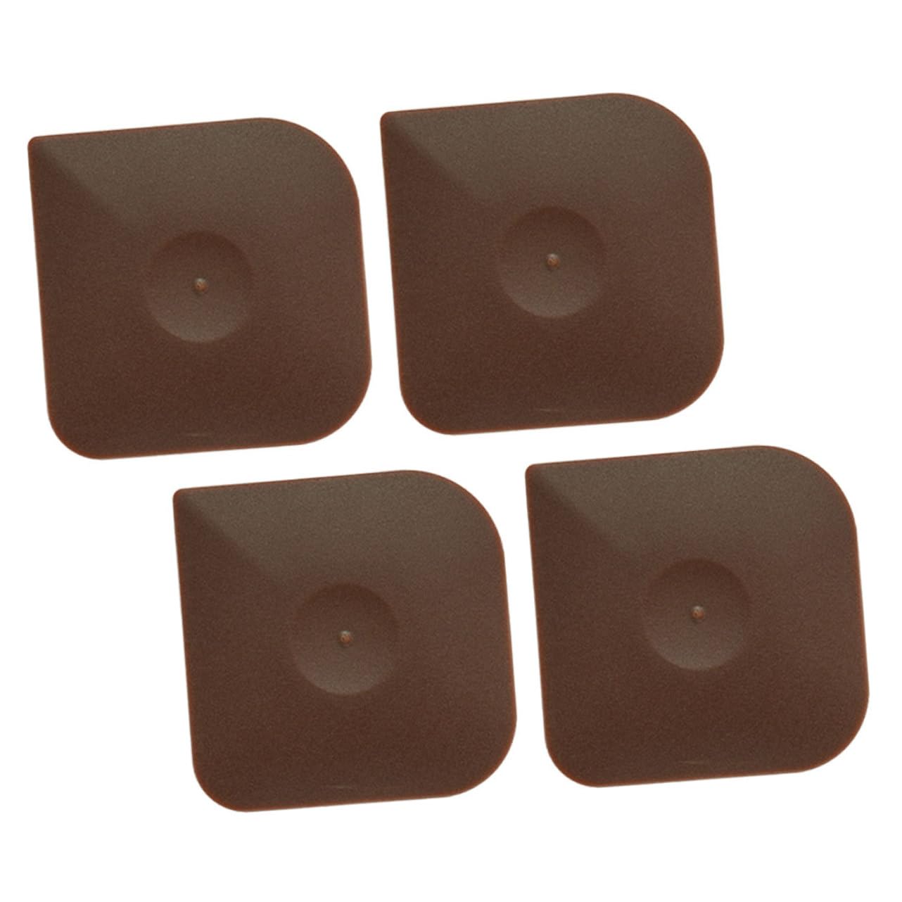 STOBAZA 3sets Heat Resistant Skillet Scraper Multi-functional Baking Scraper Kitchen Cleaning Tool 4pcs*3