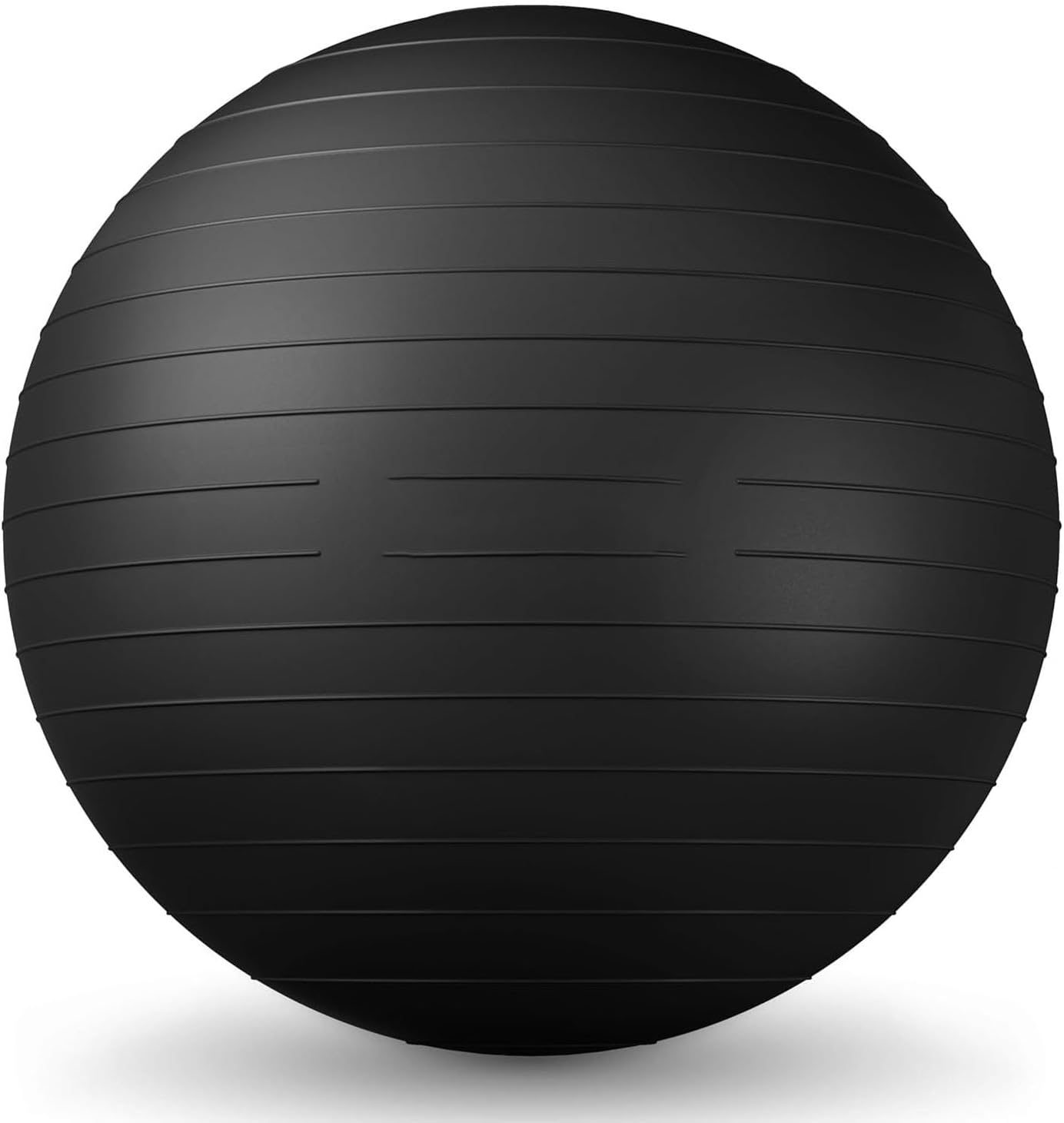 BREFR 26 Inch Anti-Burst Exercise Ball with Quick Pump - Yoga Pilates Core Stability Ball for Home Office Gym Workouts