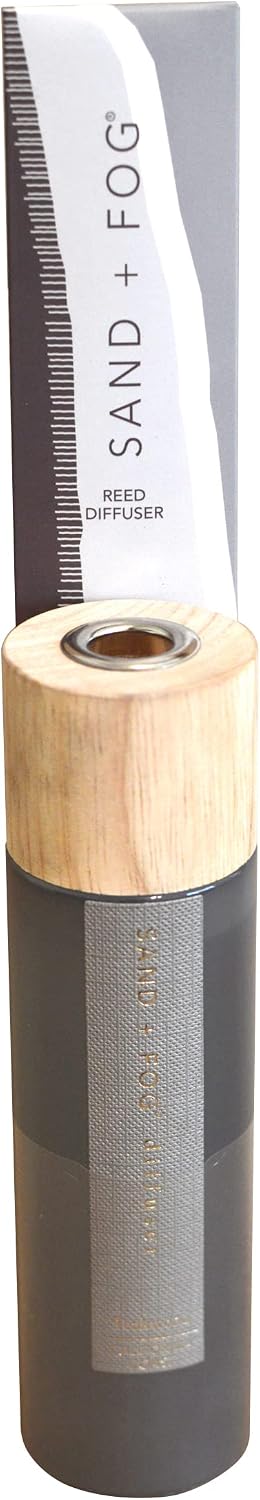 Sand + Fog Teakwood Reed Diffuser | Made with Essential Oils | Fill Your Home with The Your Favorite Luxurious Fragrance