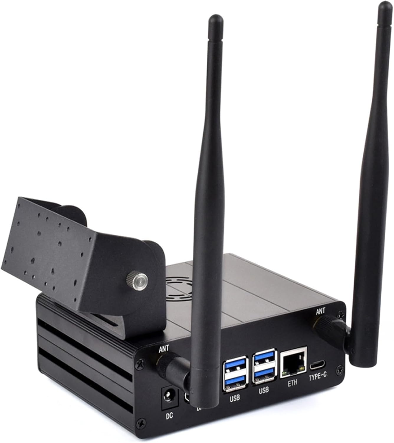 Aluminum Alloy Case for Jetson Orin, with Camera Holder Mini-Computer Case Compatible with Jetson Orin Nano Super Developer Kit/Orin Nano/Orin Nano Developer Kit/Jetson Orin NX Kits, Rich Accessories