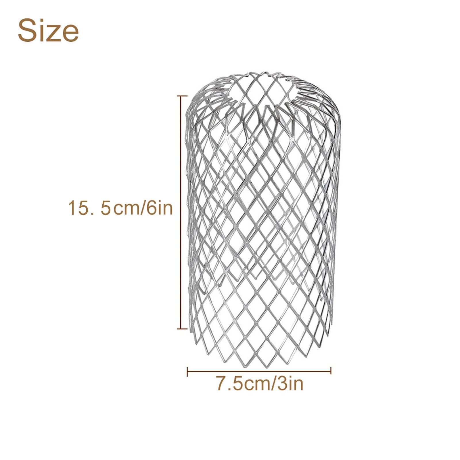Lot De 2 Filtres De Gouttière Vegena - Grille Anti-Feuilles Acier Inox 304 Pour Tuyaux 75mm