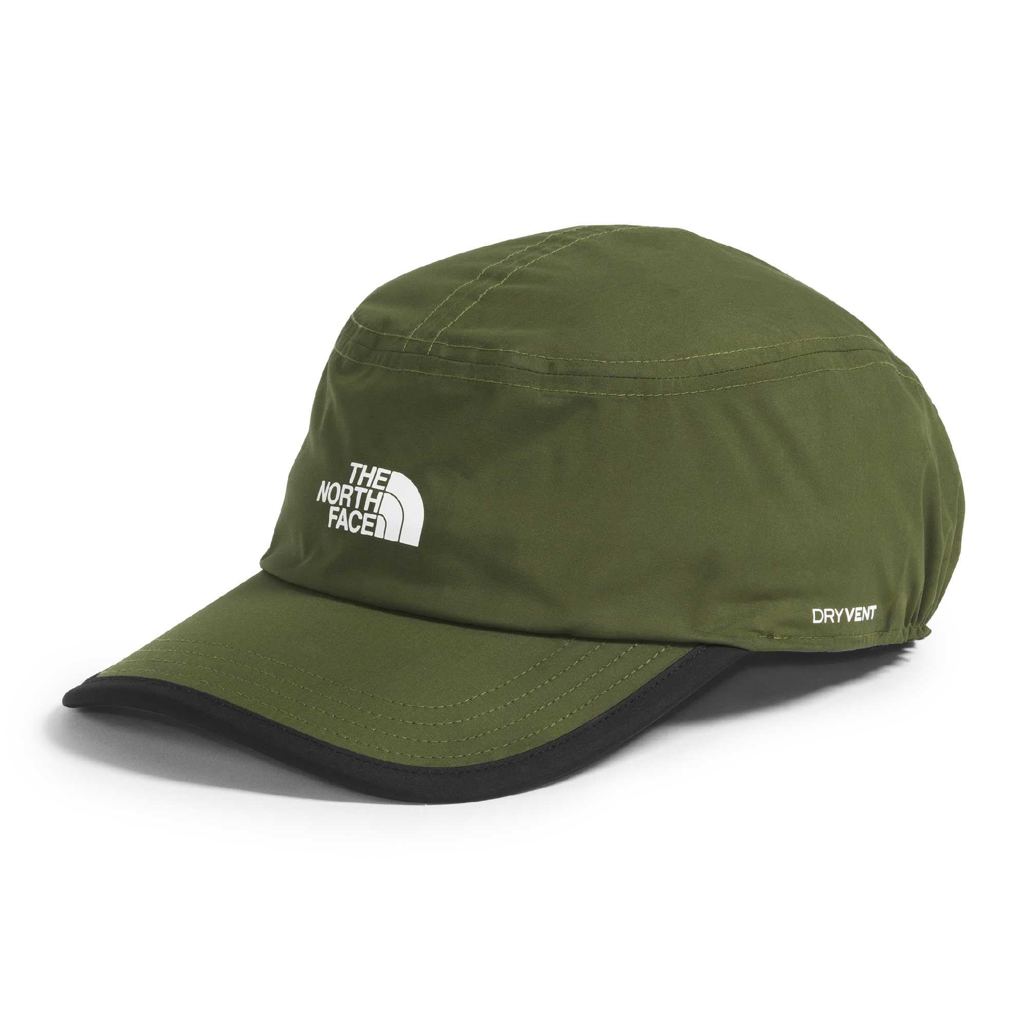 The North Face Unisex Antora Rain Hat, Woodland Green/TNF Blac, L/XL