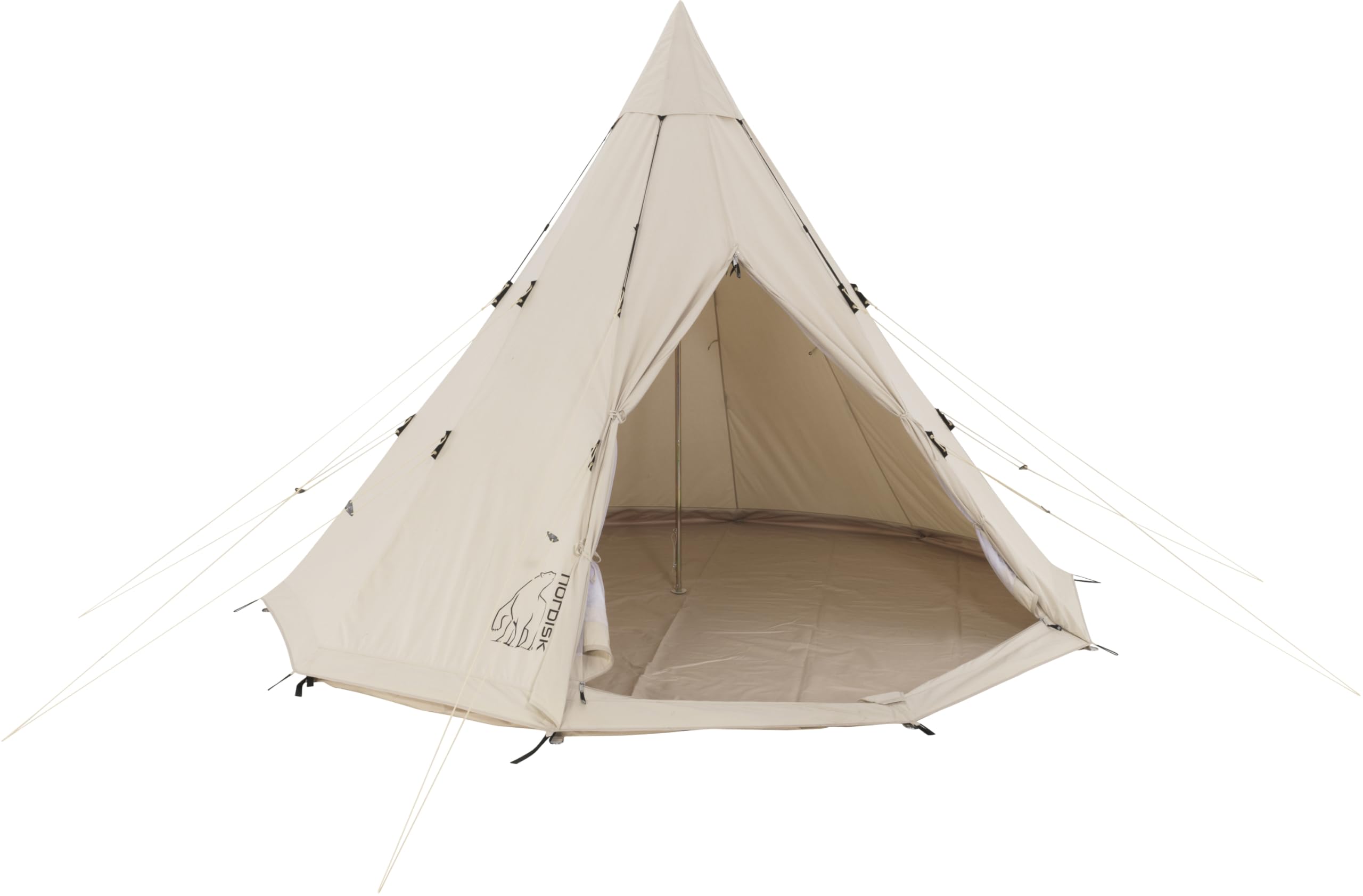 Nordisk Alfheim 19,6 m² Zelt – Natur, Rohrzelt, Modelljahr 2021
