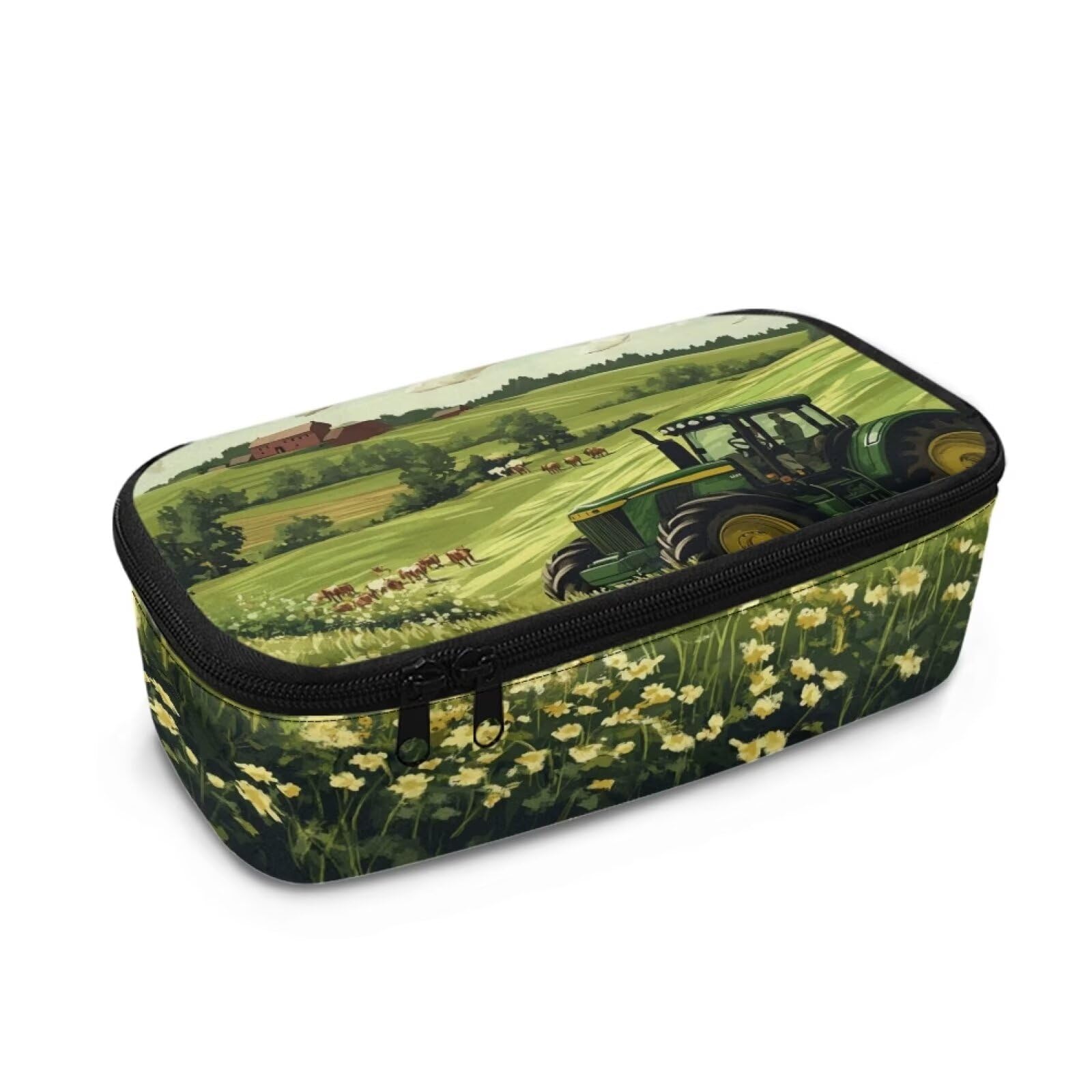 COEQINE Large Pencil Case for Boys Truck Car Pencil Pen Pencil Case Big Storage Pen Pouch Bag for School Supplies Office College Teen Boys Adults — image 1