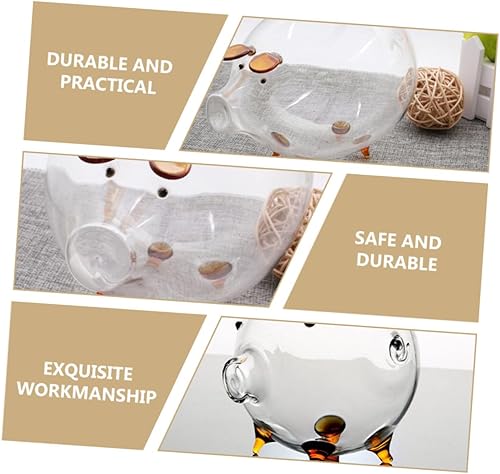 Miniatura 5 de ibasenice Alcancía de animales de la cartera del cerdo de los niños del tarro de ahorro del tarro del dinero del tarro del dinero de dibujos