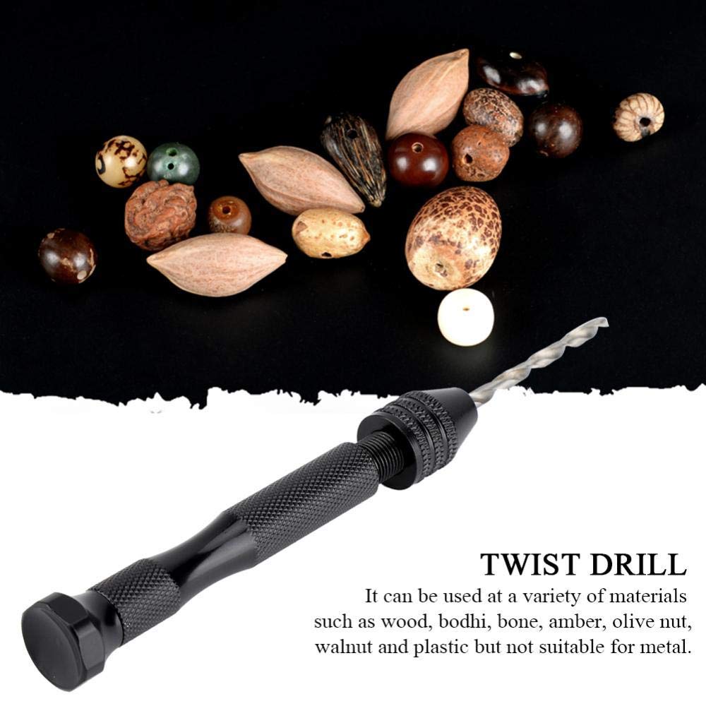 Punta Rotante a Mano, Mini Tornito per Legno, Girevole Manuale