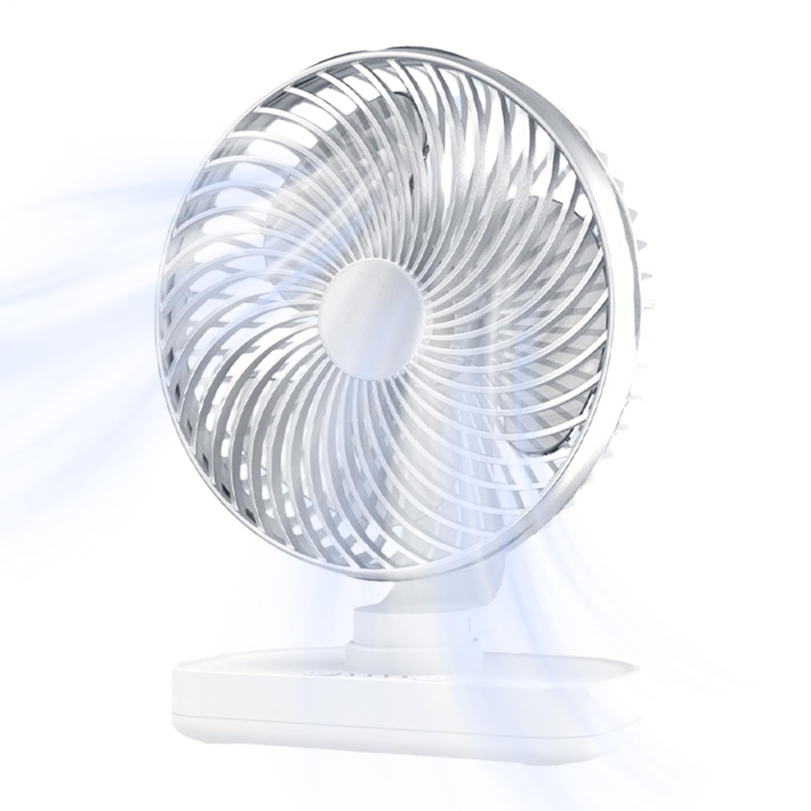 Ventilateur de voyage rechargeable USB léger 4 vitesses