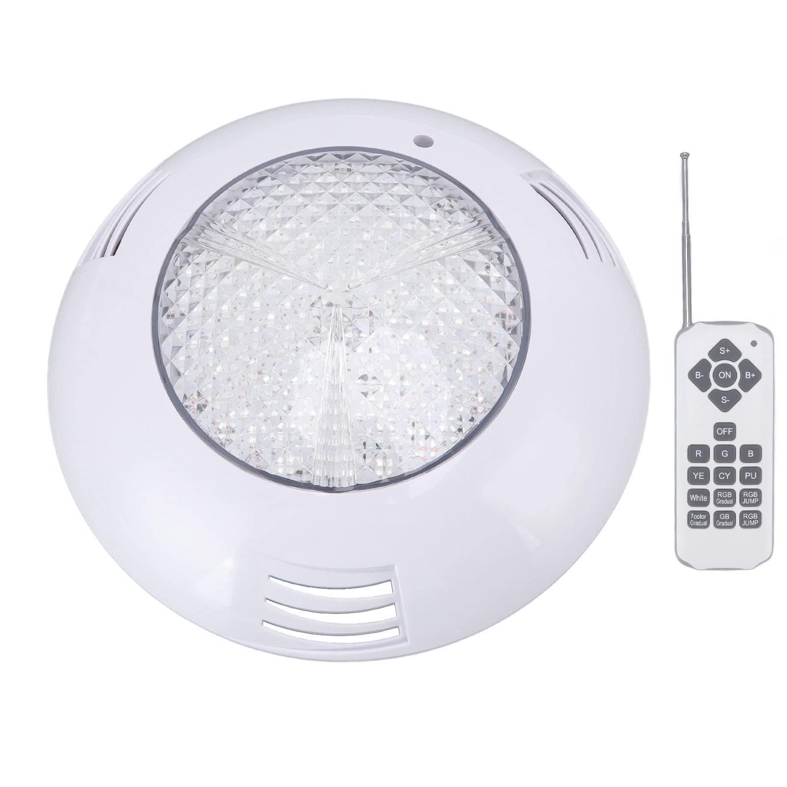 FTVOGUE Oświetlenie Basenowe LED, Oświetlenie Basenowe AC12V RGB 25W ABS
