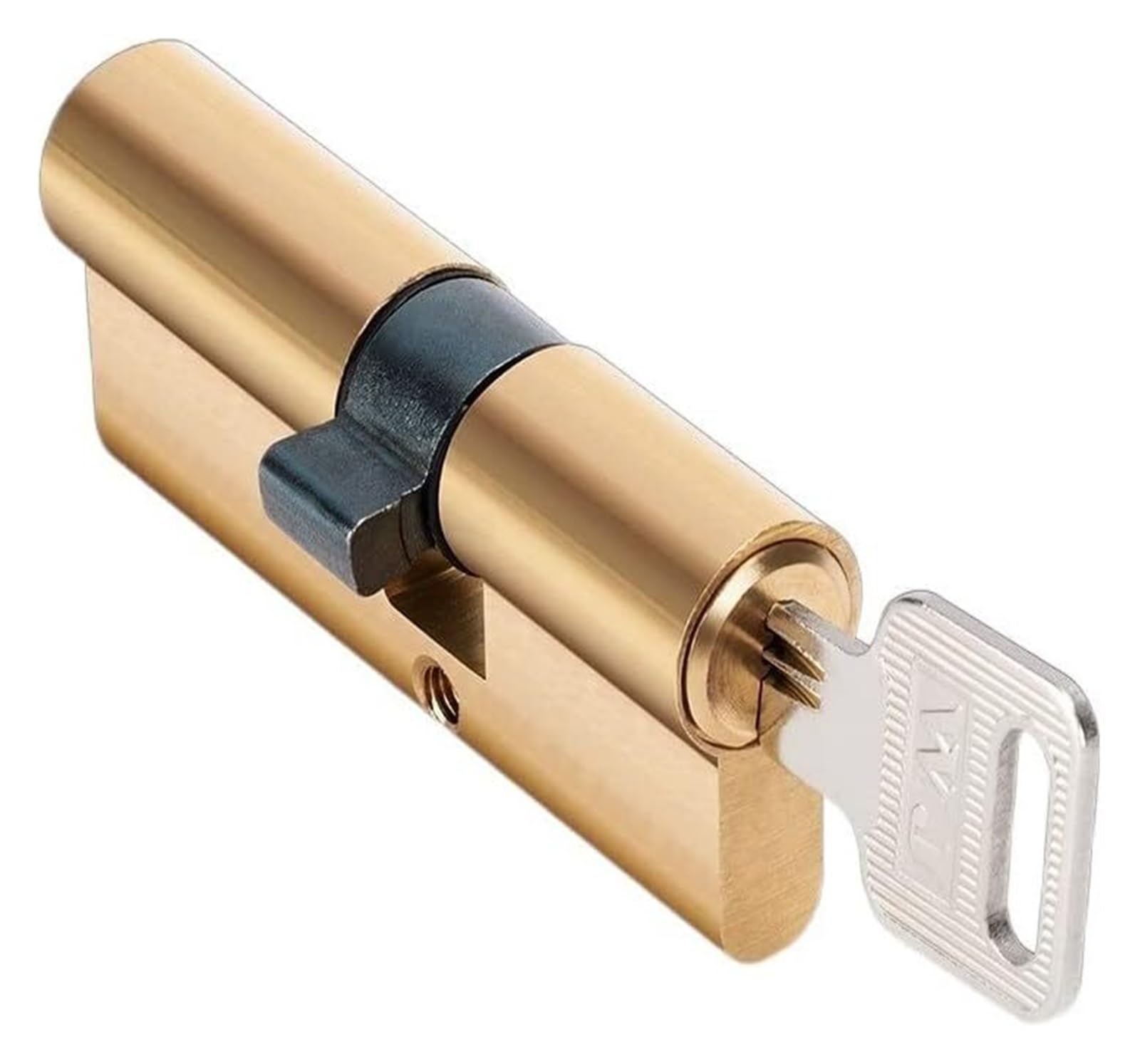 Door Lock Cylinder, Cylinder Lock Core Brass AB Key 65-115mm(75mm 37.5and37.5)