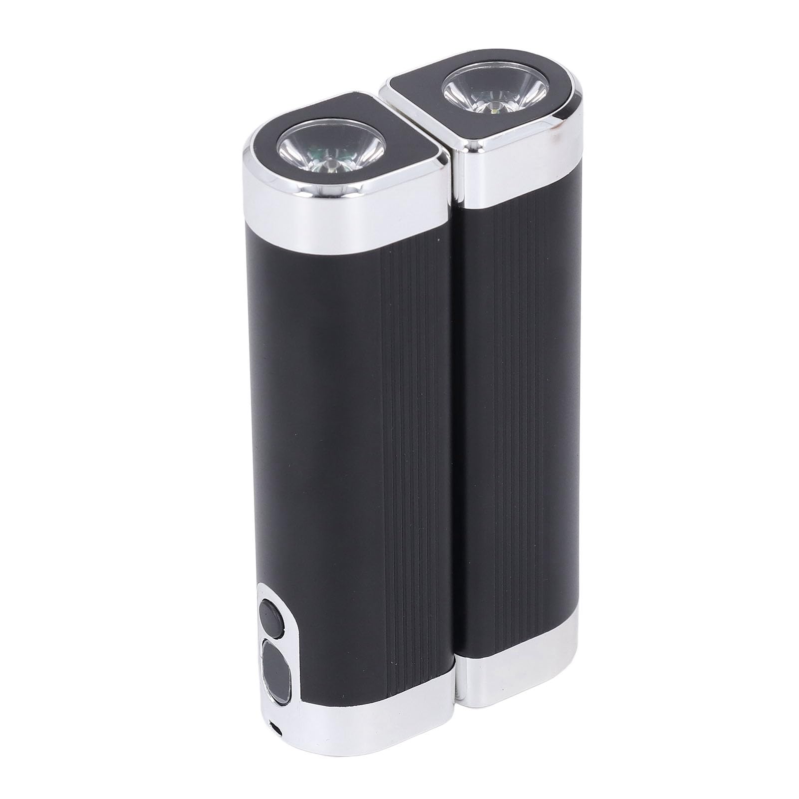 Scaldamani Elettrici Ricaricabili Magnetici 3 in 1 con Torcia e Power Bank per Pesca Campeggio Confezione da 2
