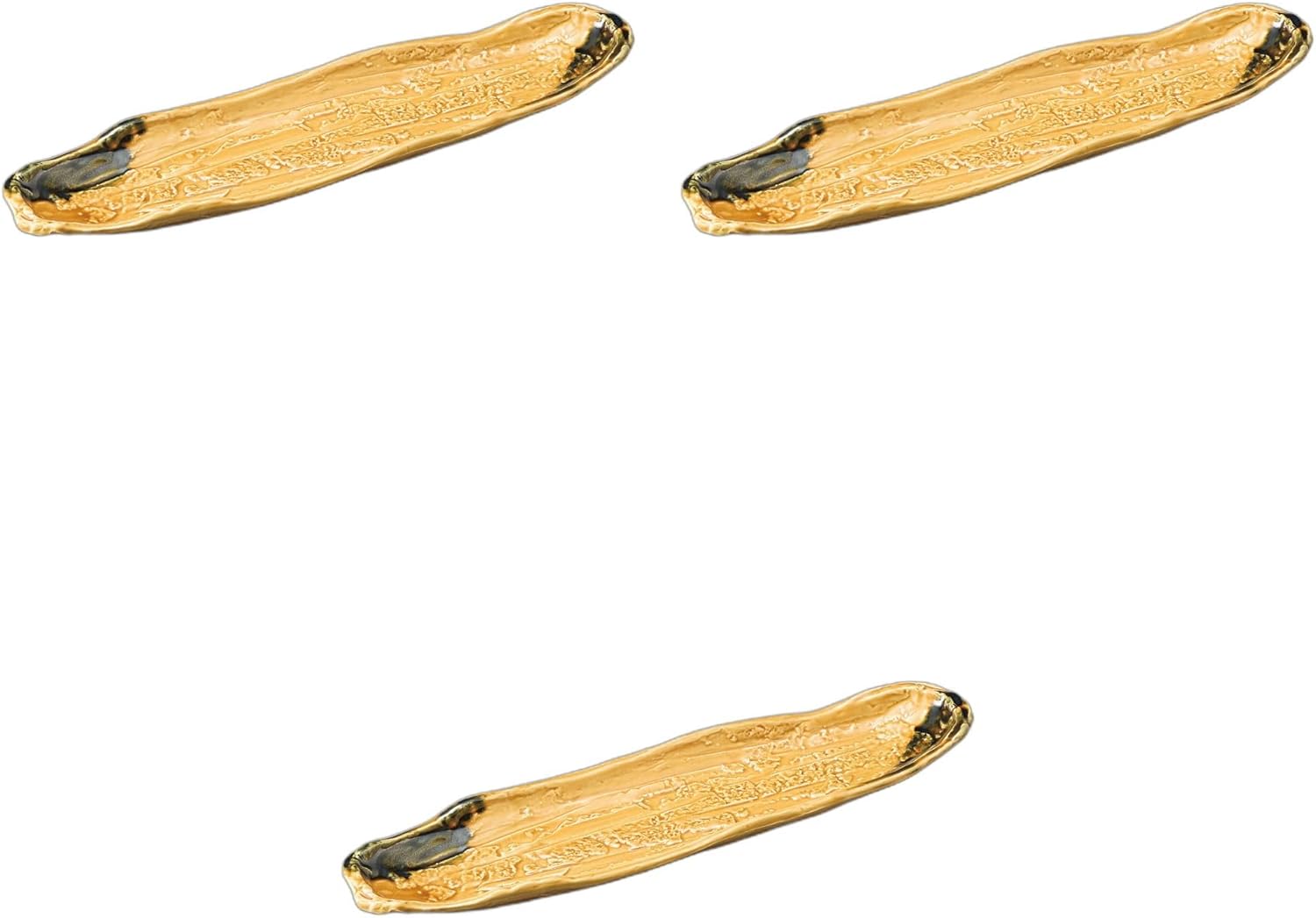 セトモノホンポ(Setomonohonpo) 3個セット 黄瀬戸楕円鉢 [ 47&times;11.5&times;3cm ] | 長皿陶磁器