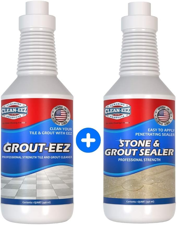 Grout Cleaner & Sealer Bundle. Clean Your Tile & Grout With