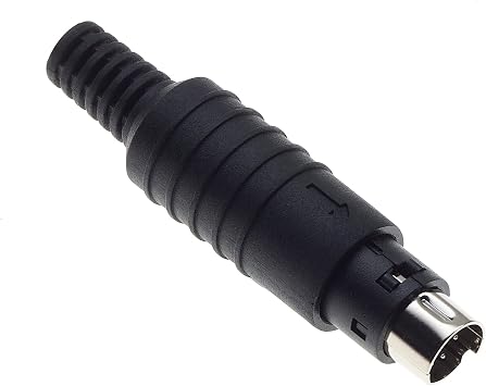 Keple 8 Pin Mini DIN Plug - محول ذكر مأخذ الصوت AV موصل Solder Pin Din   