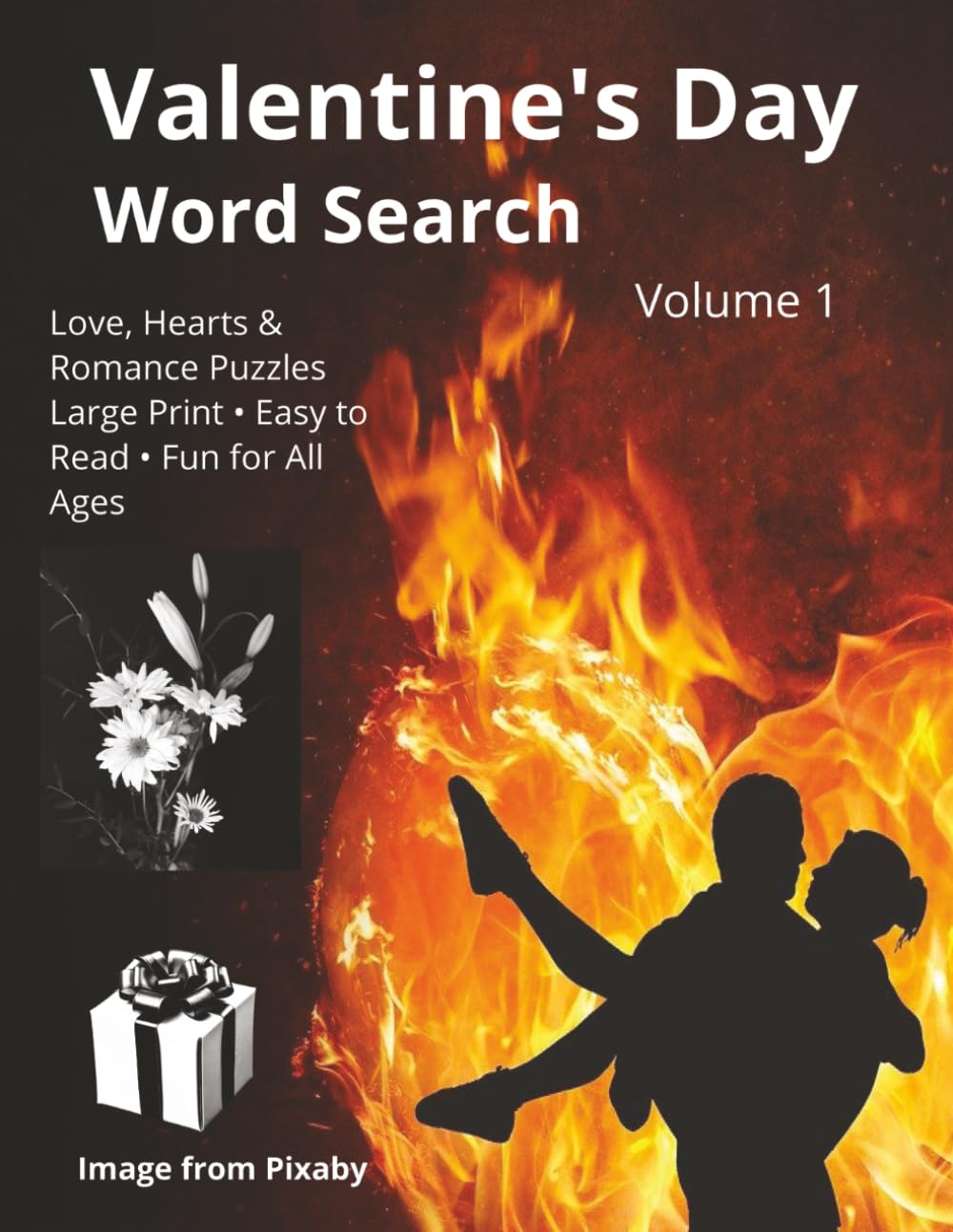 Valentine’s Day Word Search: Love, Hearts & Romance Puzzles Large Print • Easy to Read • Fun for All Ages