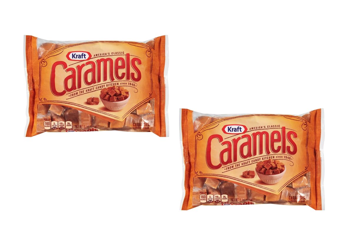 Kraft Caramels - 11oz, Caramels (Pack of 2)