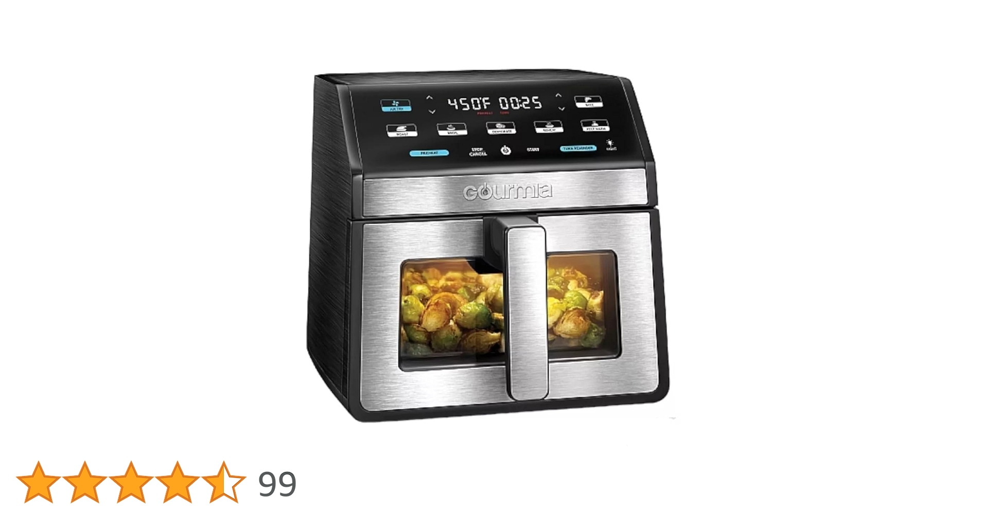 GOURMIA GAF858 デジタルエアフライヤー 8QT e-cost_co6232432