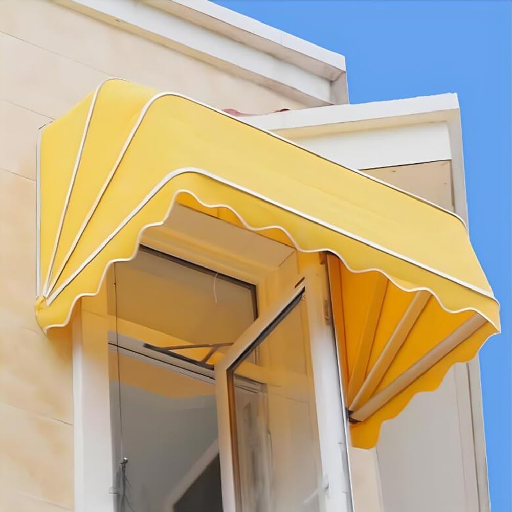 Auvent rétractable haut de gamme au design élégant pour façades modernes