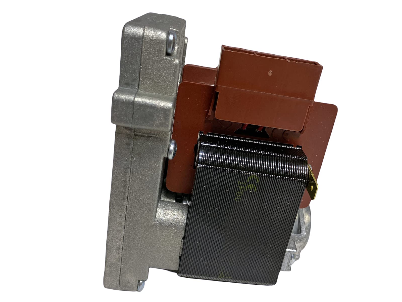 ERICAMBI, Motoriduttore KB1004 Mellor serie T14 per Stufe a Pellet, Velocità 5rpm, Pacco Lamellare 32mm, Ø Albero 8,5mm, Senso di Rotazione Antioraria, Spianatura Doppia, Karmek One Eurostek