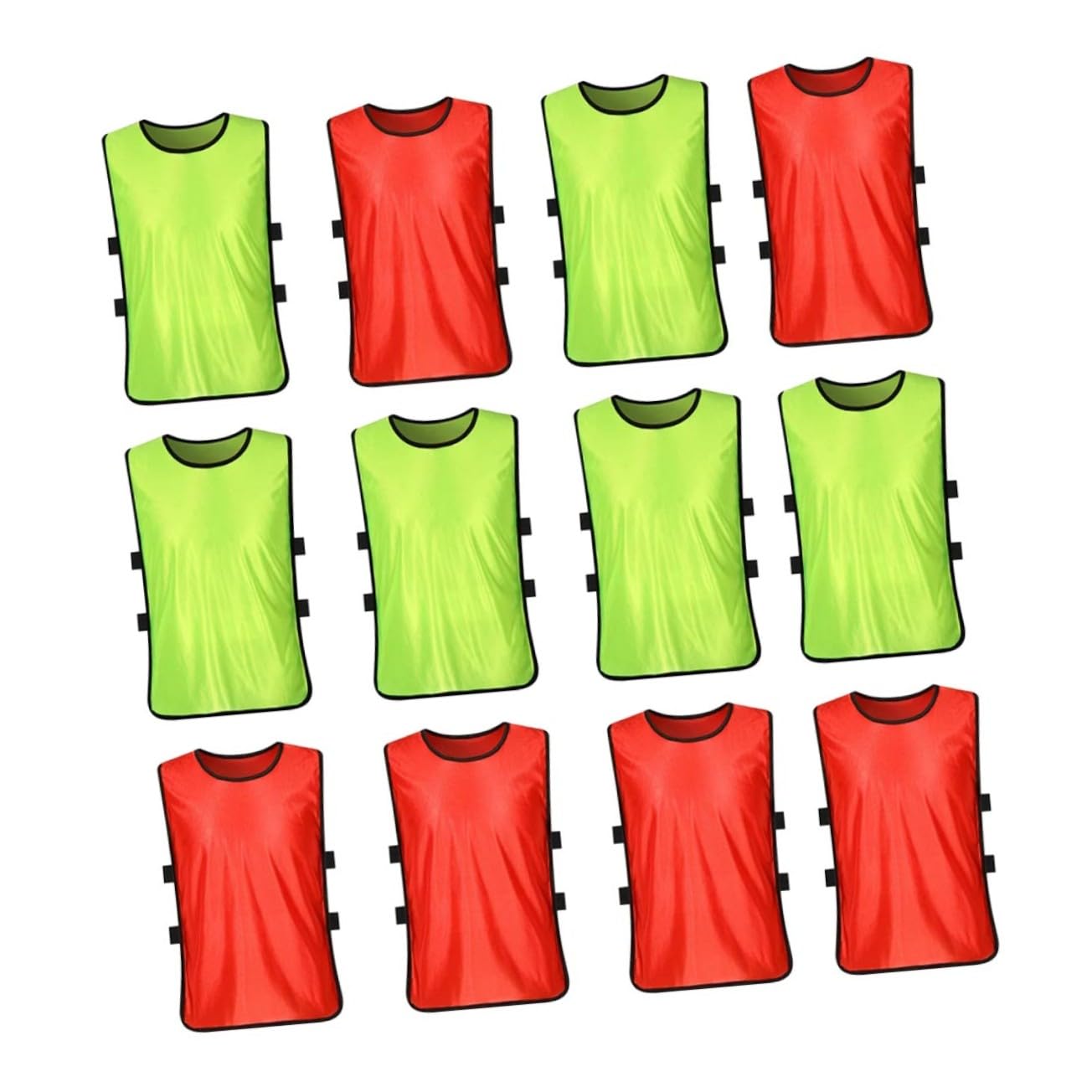 Kinder Fußball Trainingsweste 12 Stück aus Polyester für Sommer