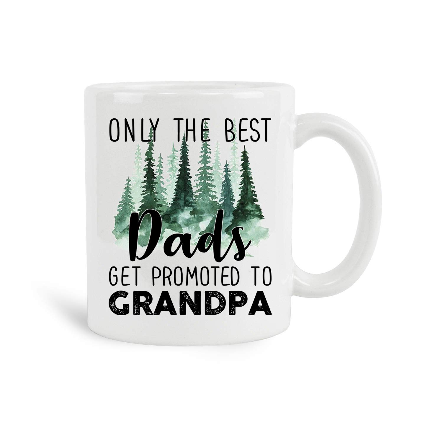 Tasse Personnalisée 'Meilleur Grand-Père' - 11 Oz - Cadeau Anniversaire Fête Des Pères