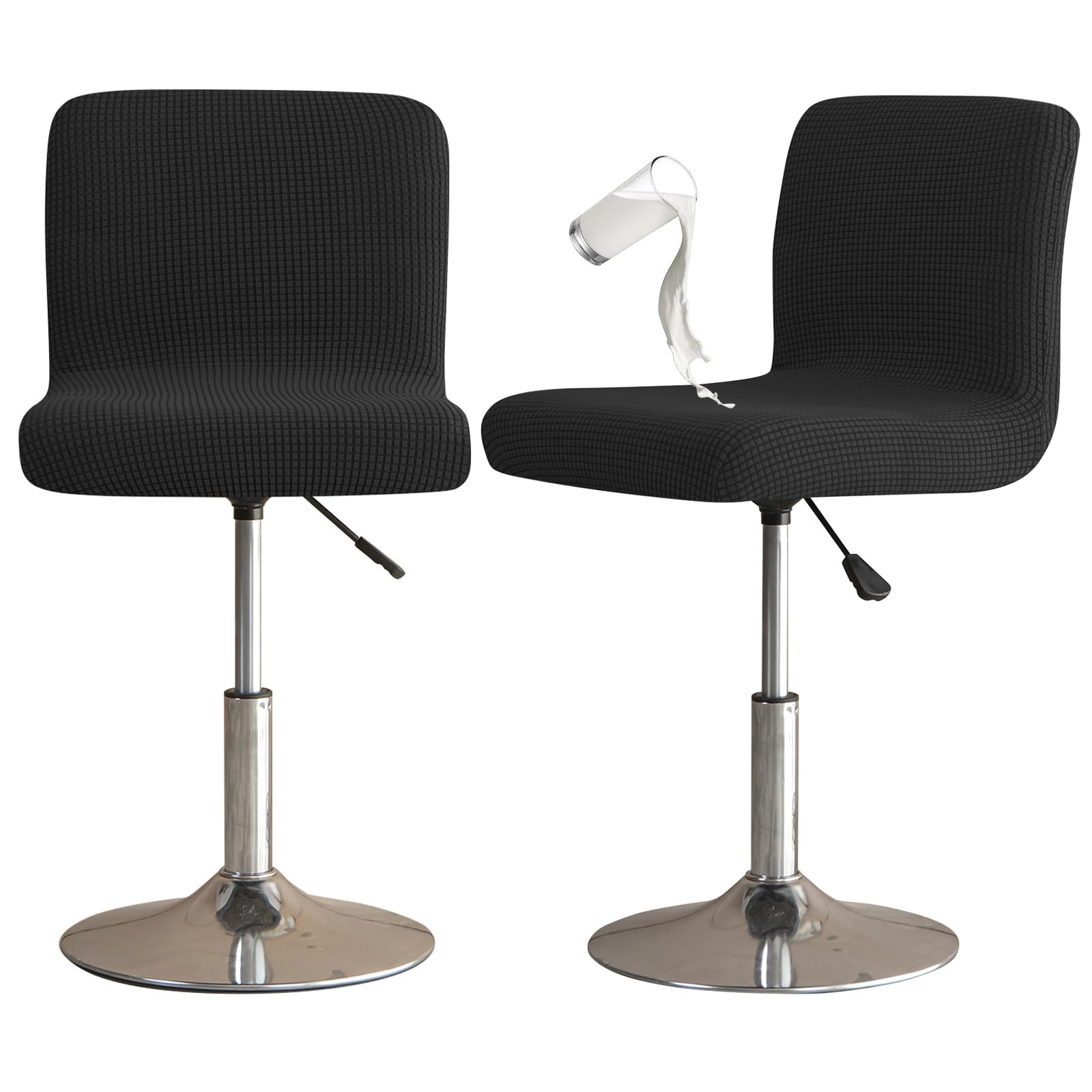Chair Covers Bar Stool Cover 2pc Bar Chair Cover Swivel Bar Stool Slipcover