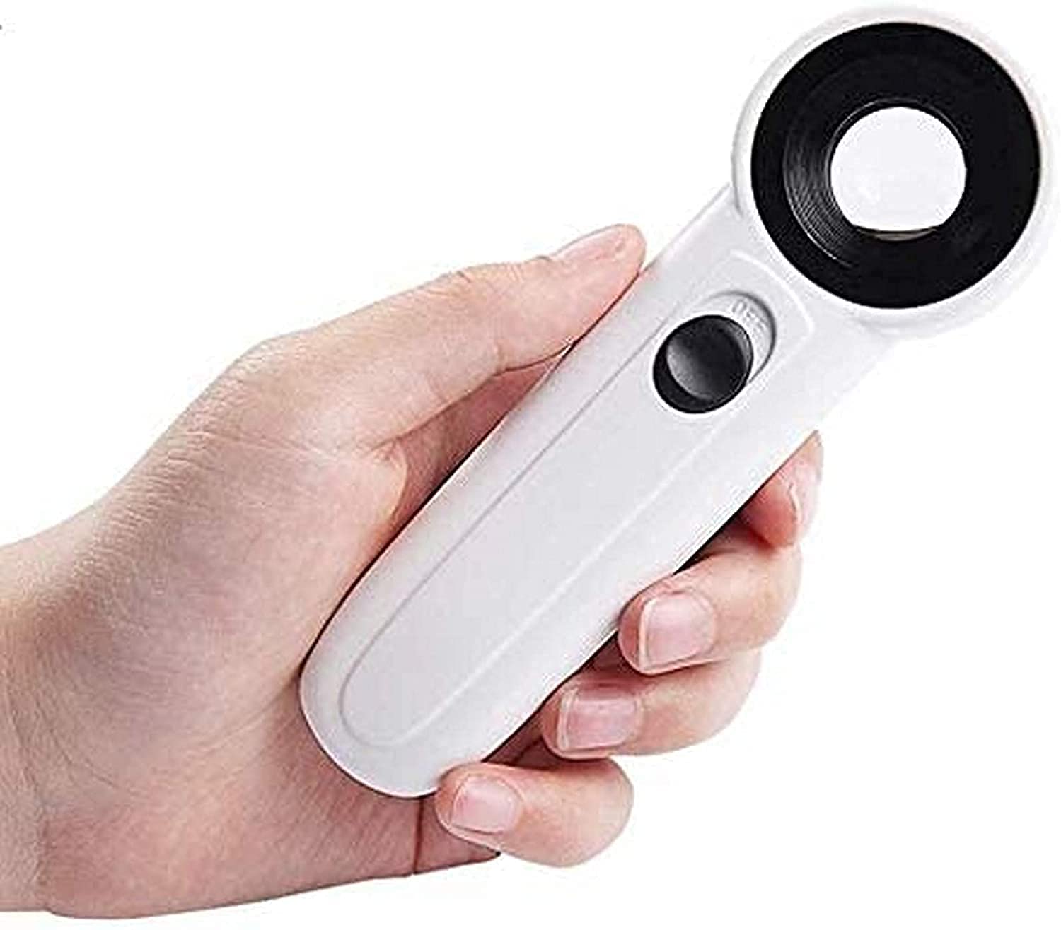 asdchZen Magnifying Glass Reading Magnifier With Led Hand Small Magnifying Glass,Magnifier Magnifying For Hobbies,20 Times Reading Magnifying Glass