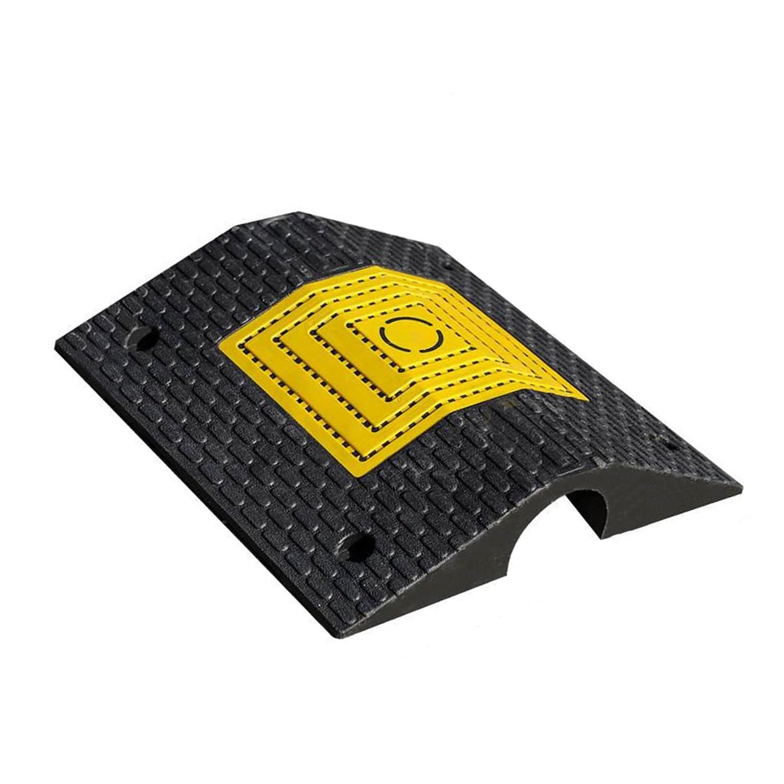 Speed Bumps, 2 Channel Modular Traffic Speed Bump, Ramp Pad(1 Channel)