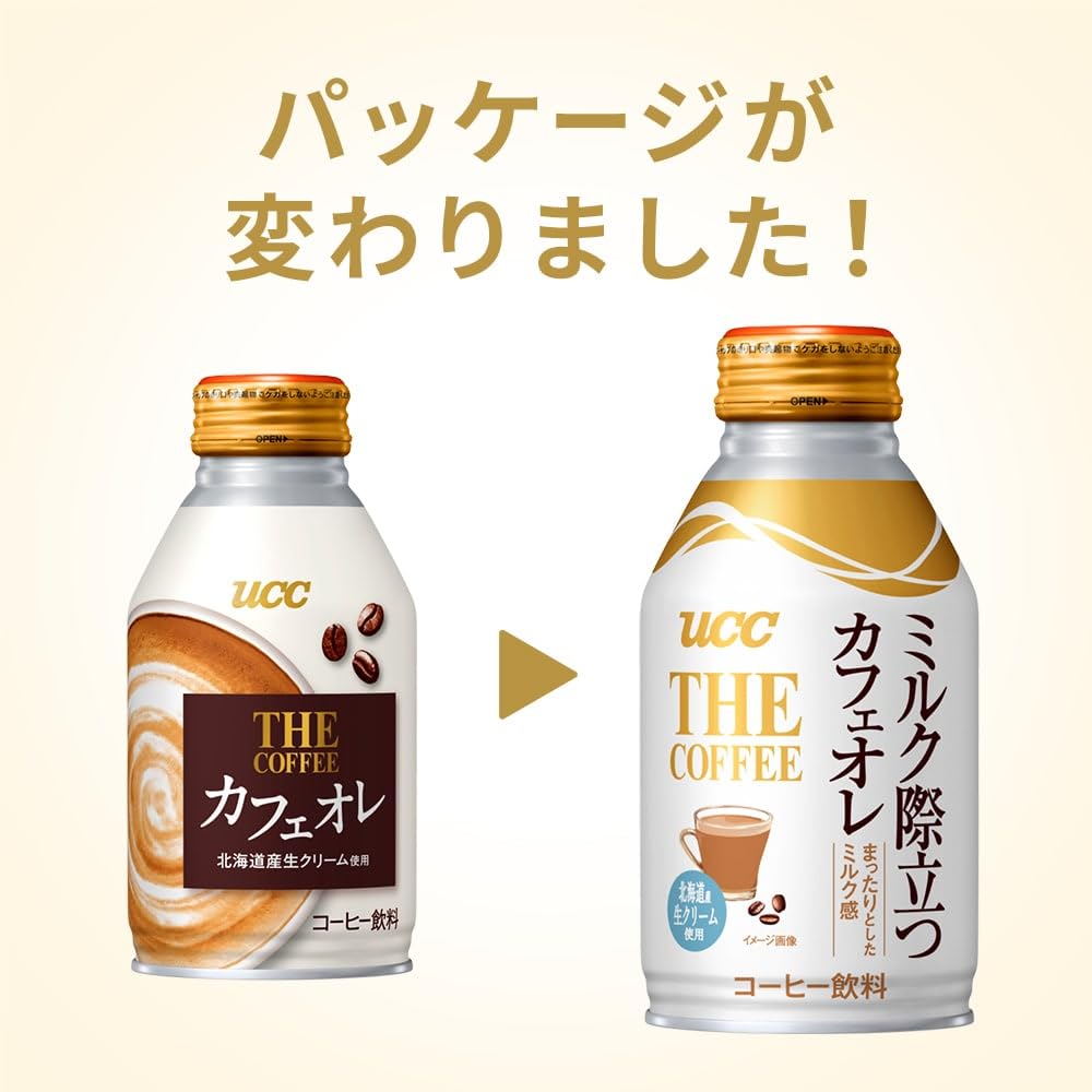 Amazon.co.jp: UCC THE COFFEE ミルク際立つカフェオレ 缶コーヒー