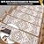 HEBE Carpet Stair Treads for Wooden Steps Indoor 4 Pack 8" X 30" Non Slip Self Adhesive Stairway Carpet Reusable Staircase Step Treads Edging Stair Rugs Runner for Kids and Pets