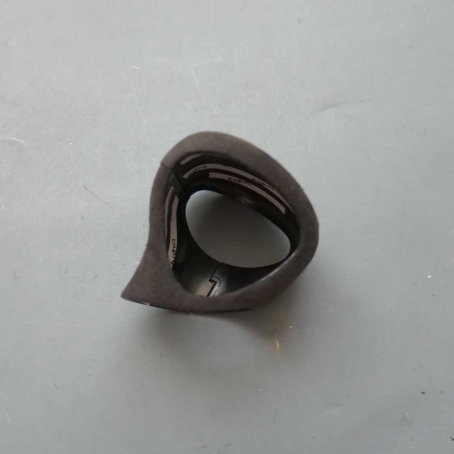 ZiWen Interior Trim Suede Center Gear Shift Knob Cover Accessories for Lexus ES UX 250 250h 300h 350 2019 2020 2021 2022 2023 2024 2025 F Sport (Suede Black)