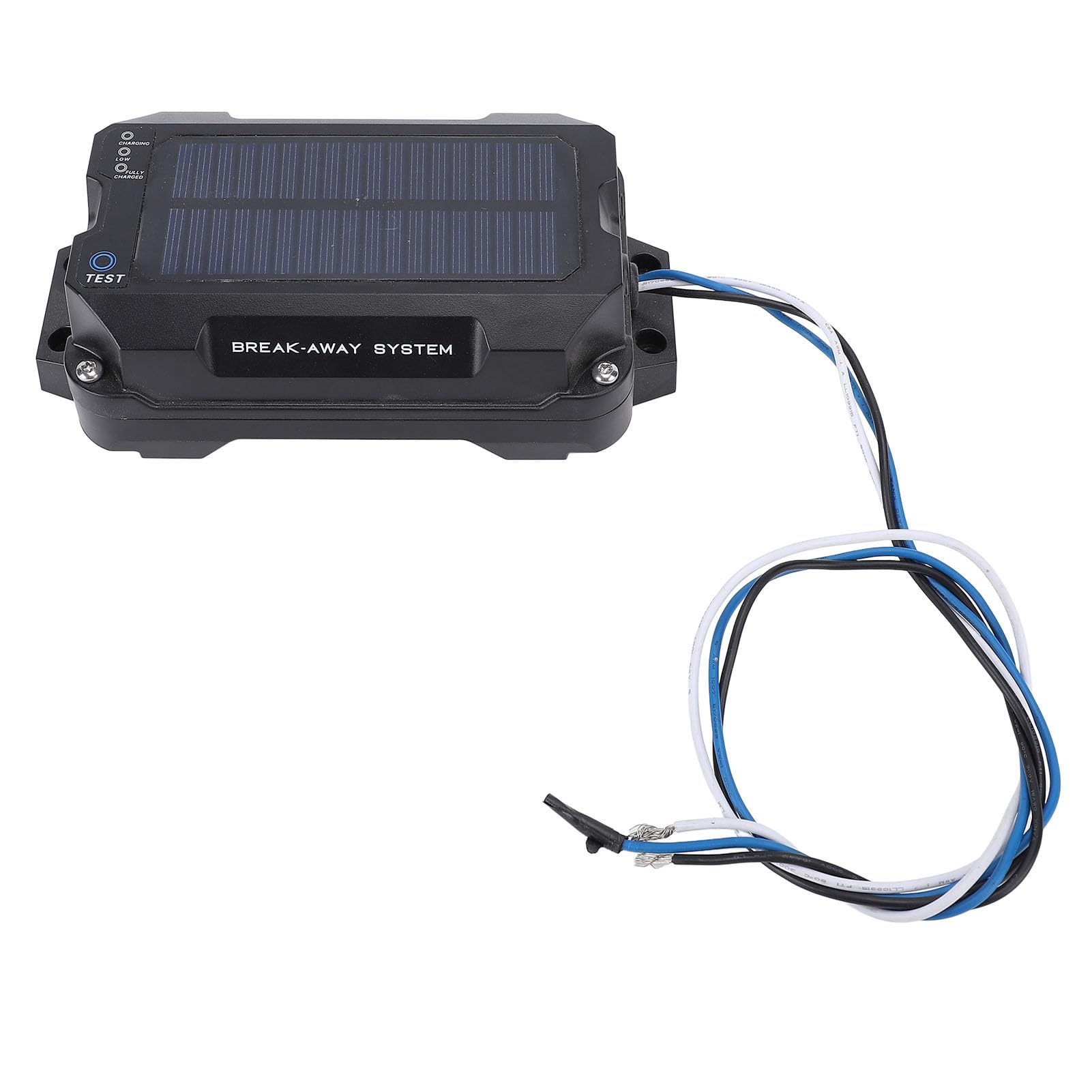 Trailer Breakaway Brake Controller Kit Solar Panel System 2 Axle Electric Brakes Suitable for Caravan