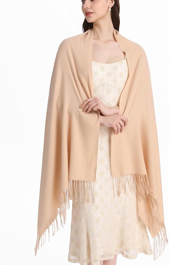 Pashmina para mujer estilo bufanda para vestidos de noche miniatura 5