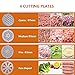 Electric Meat Grinder Meat Mincer & Sausage Stuffer Grinder 2800W Max Sausage Maker with 4 Stainless Steel Grinding Plates, Cutting Blade, Sausage Stuffing Tubes Kubbe Attachments for Home Use&Commercial (Red)