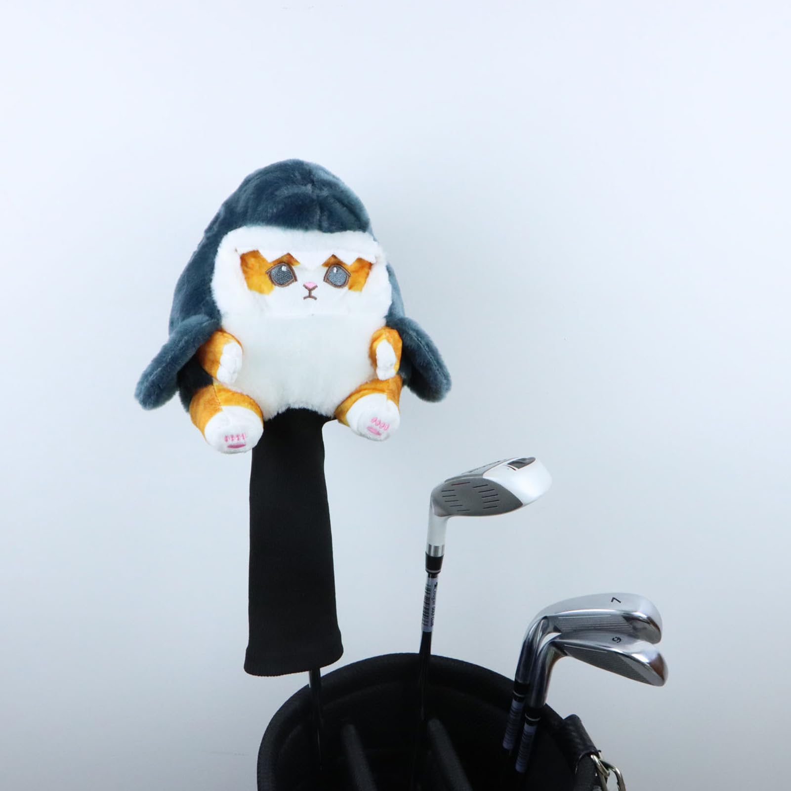 Pokrowce na kije golfowe - Decorazione Natalizia Con Gambe Lunghe - pokrowce na głowy Fairway, do hybrydowych drewnianych klubów i akcesoriów Fairway dla kochających kobiet