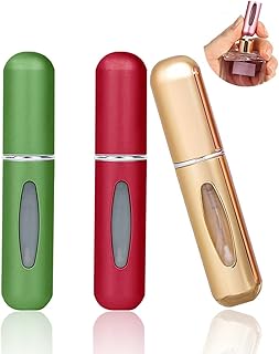 Refillable Atomiser Bottles，Perfume Atomiser Empty Spray Bottle 5ml Portable Travel Atomizer Bottle for Fragrance Mini Perfumes for Women Fragrance Atomiser Bottle for Purse Handbag Pocket Luggage