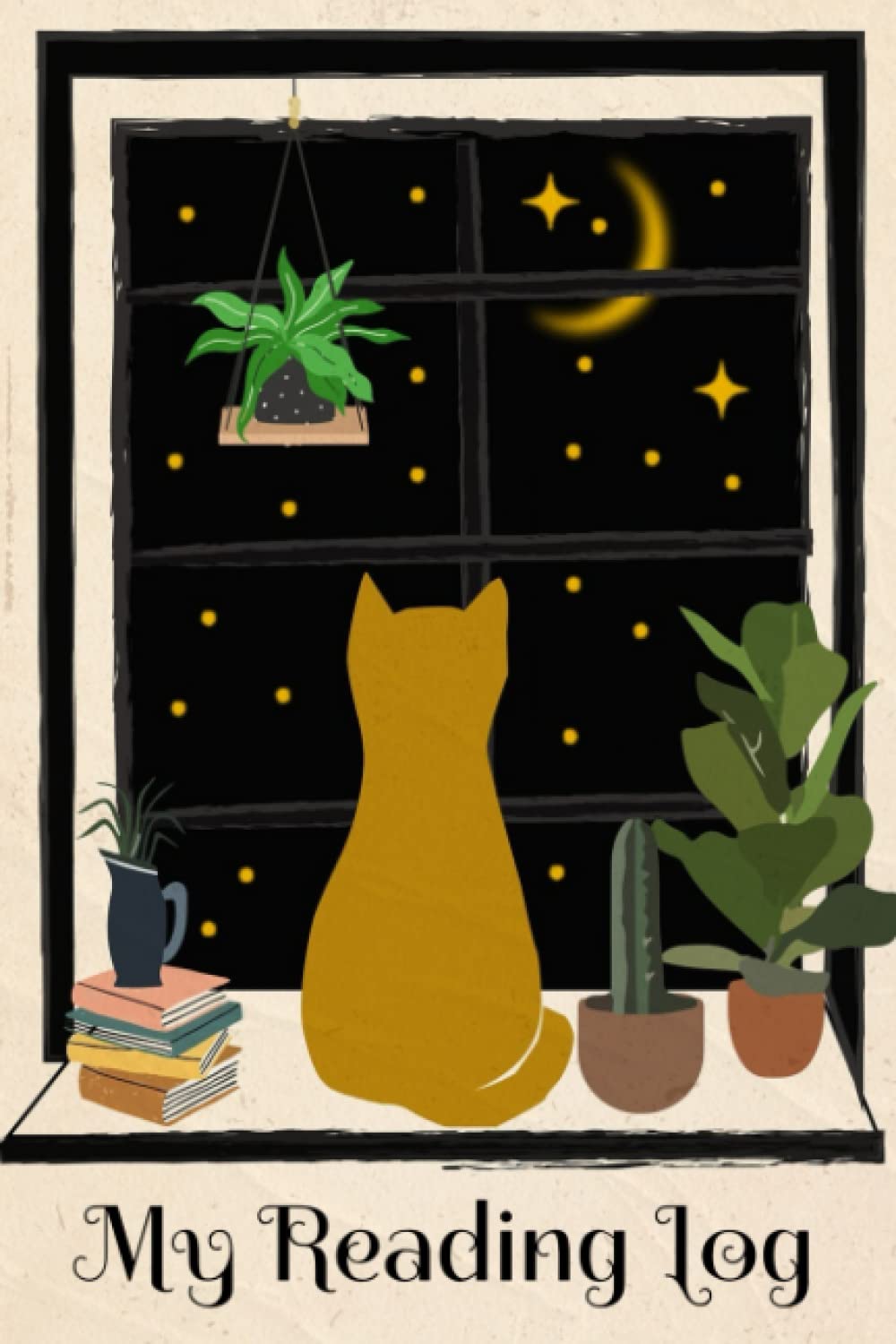 Cat Lovers Reading Log: my reading Journal, reading log book