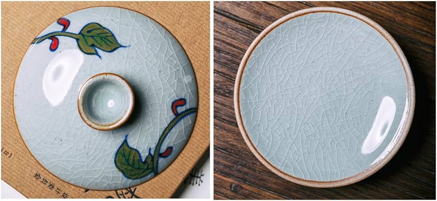 専用ページです！ 中国 古道具 茶器 骨董 蓋碗 花と虫 蝶 専用ページ