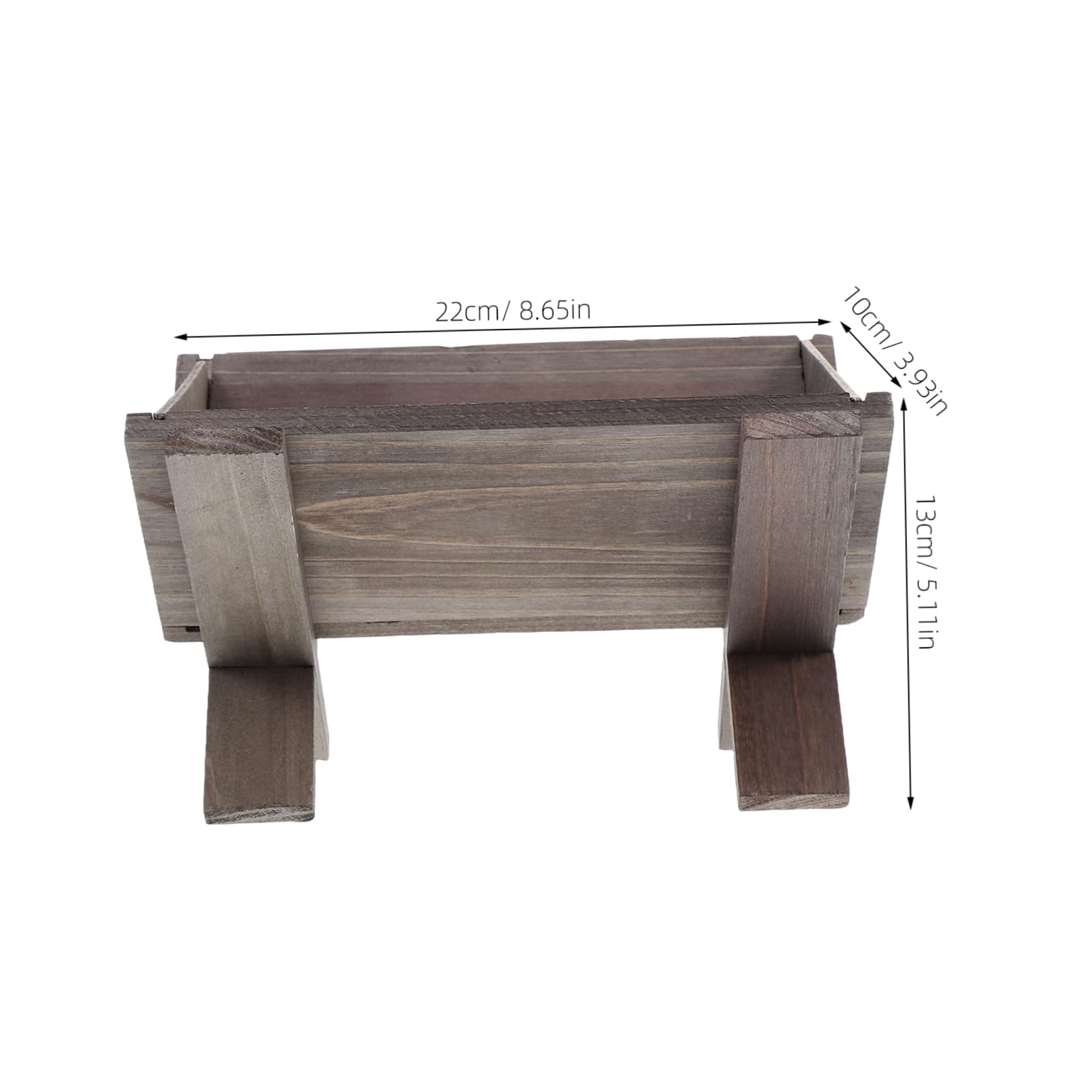 DECHOUS Wooden Nativity Scene Manger Craft Crib Decor Versatile Holiday Decoration Sturdy Design for Religious Celebrations and Home Ambiance