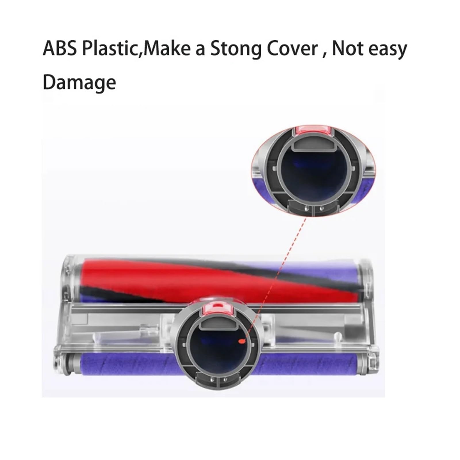 Cabezal Motorizado para Suelo Compatible con Dyson V7 V8 V10 V11 V15 V6 | V12silm; Morado; verificar la familia del aparato y la opción seleccionada