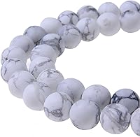 Vista 20 de Hermosas cuentas sueltas de cuarzo rutilado negro natural de 8 mm, redondas y suaves, aproximadamente 15 pulgadas, para hacer pulseras y collares