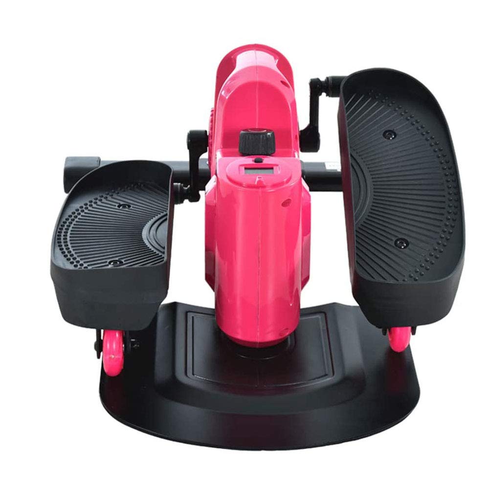 YUNQI Home Mini Ellipse Stepper, LED Display Magnetically Mute Lose Weight Equipment Suitable
