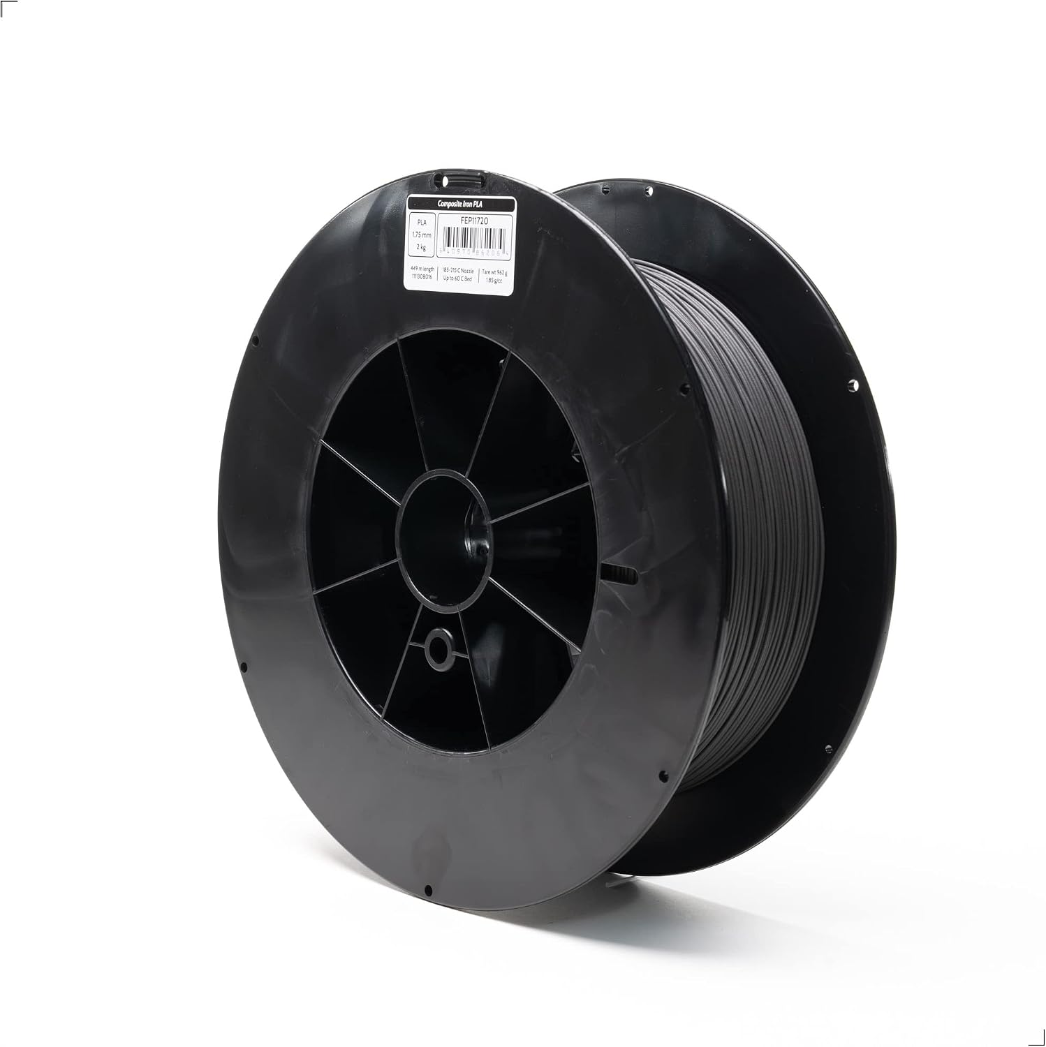 Protopasta 3D Printer Filament | PLA Filament 1.75mm | Magnetic Iron Filled PLA | 2kg Spool