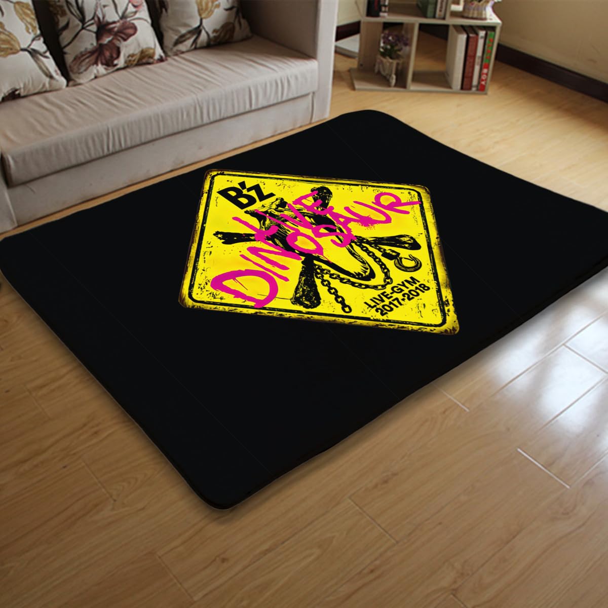 Amazon | B'z ロックバンド カーペット ラグ ラグマット 絨毯 マット