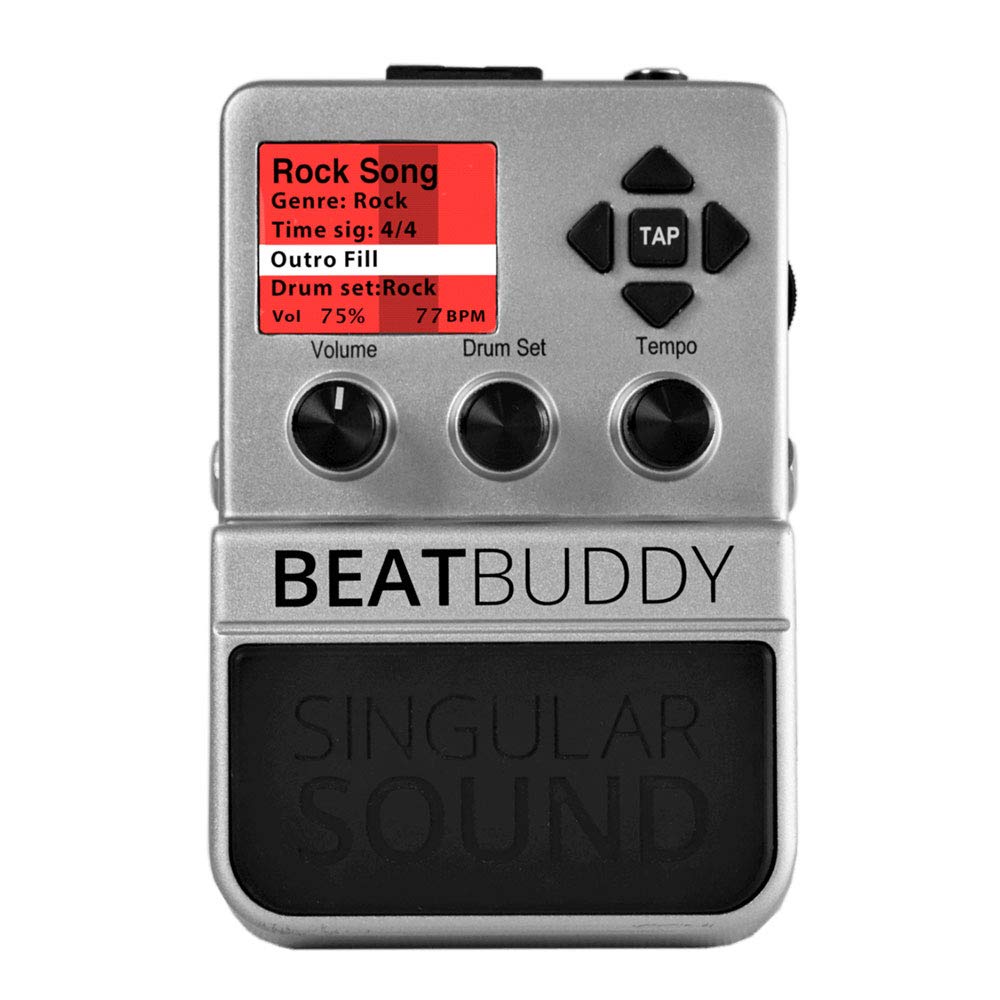 Singular Sound BEAT BUDDY ドラムマシン Singular Sound Beat Buddy Drum Machine Pedal - Central Music