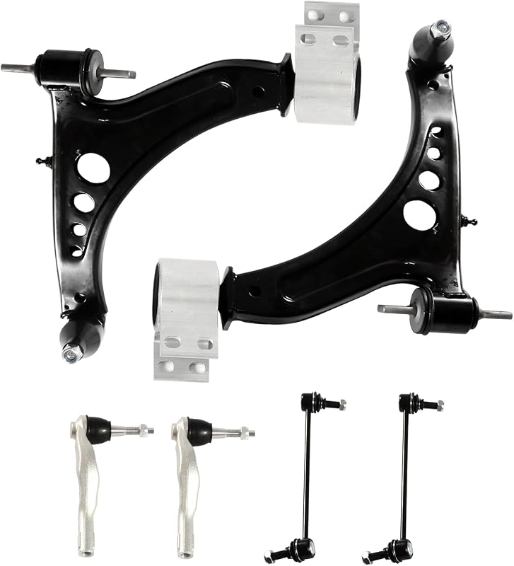 Kit de suspensão dianteira com braços de controle inferiores TIEZFUL para Chevy Malibu, Buick LaCrosse e Regal – 6 peças