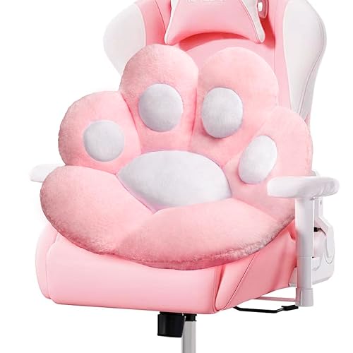 DOBUONO Cat Paw Office Chair Cushion (Pink)
