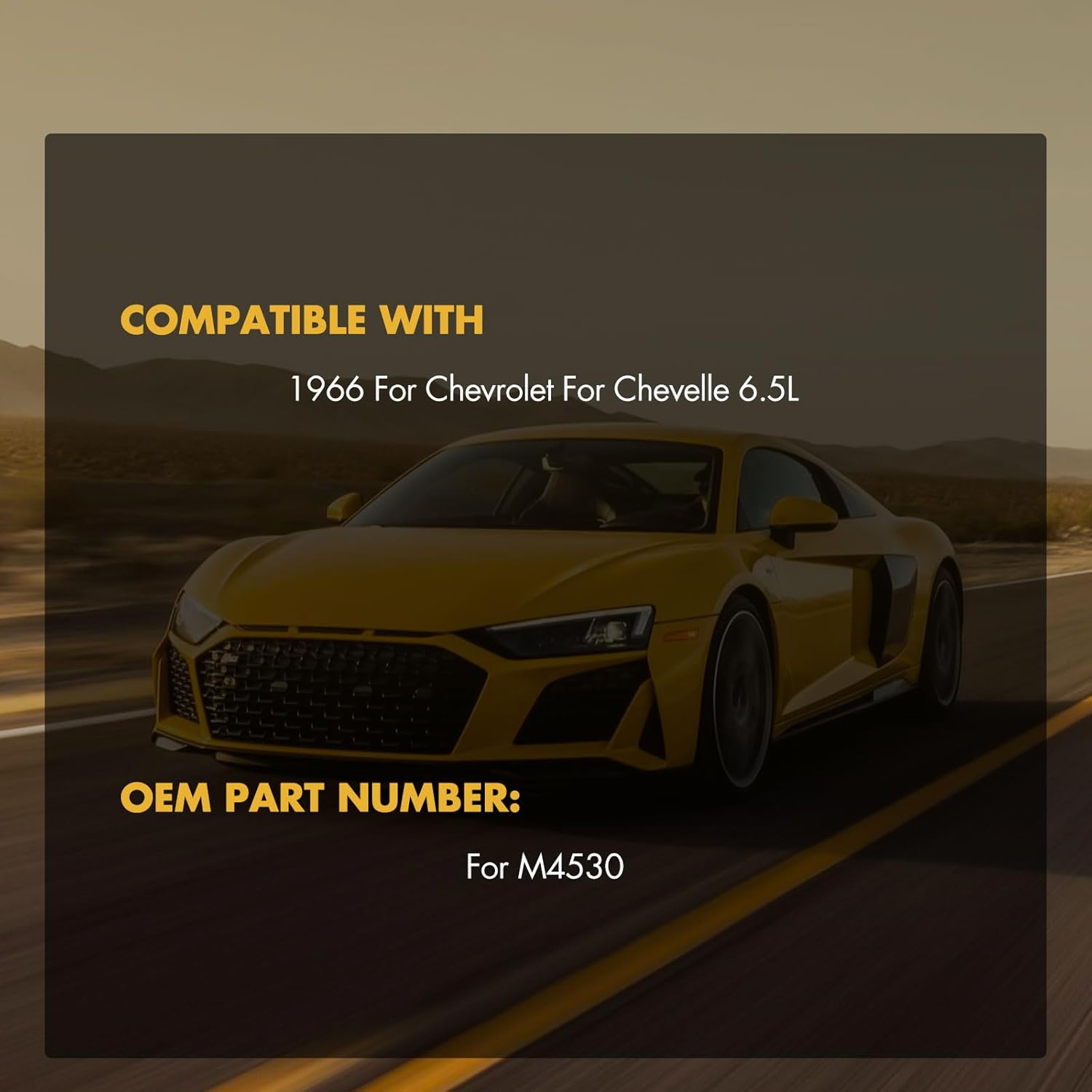 OCPTY Fuel Pump Assembly Replacement for for Chevy 366 396 402 427 454 502 M4530