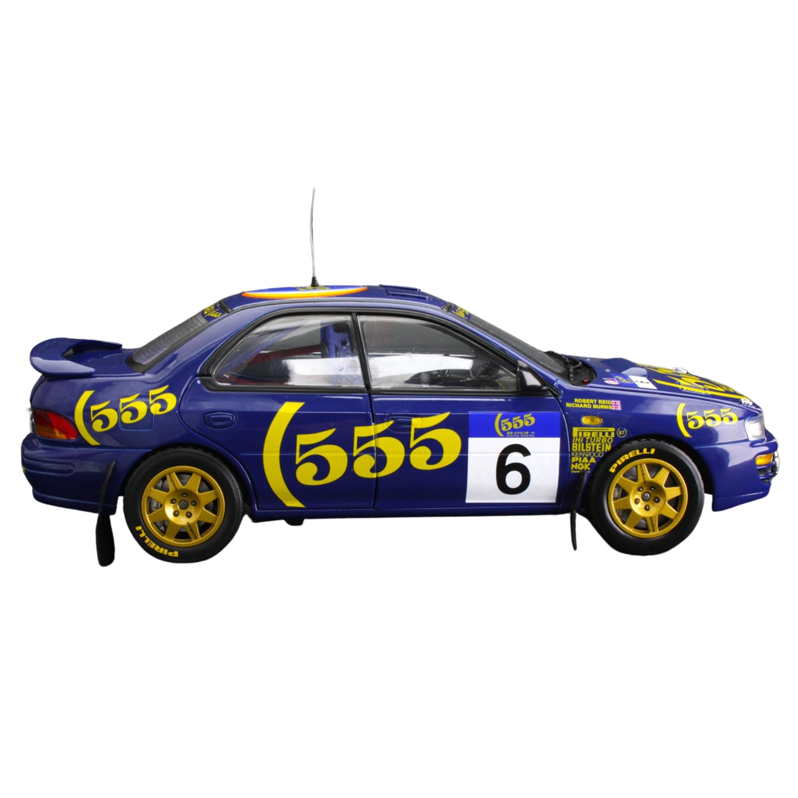 Amazon.com: Sun Star 1:18 Scale Diecast Model Rally Car Compatible
