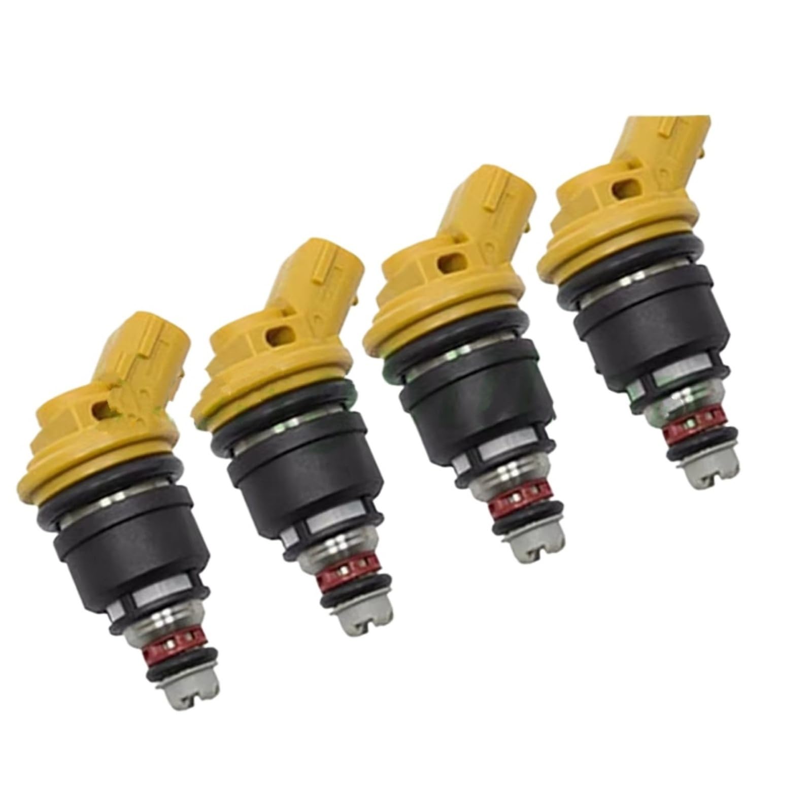 Hguvsjd 4 Piece For Jecs For Subaru For Sti For Wrx For Gc8 2.5L Car Petrol Engine Nozzle Injection Side Feed Injector Valve Fuel Injector 800Cc Car Petrol Injection Nozzles