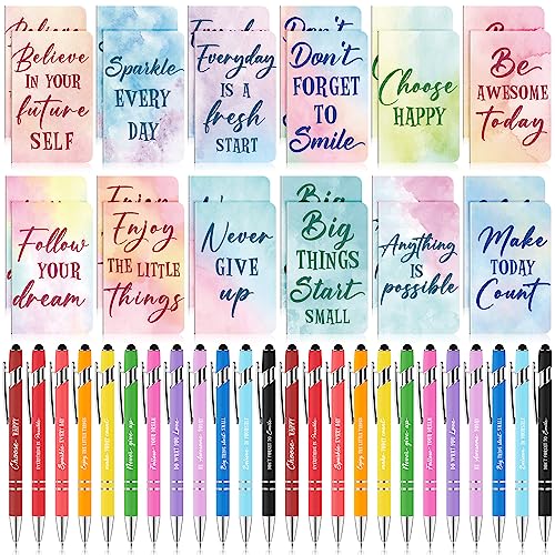 Cadeau de Rentrée : 96 Stylos Aquarelle Ragnhild Motivants pour Mini Journaux